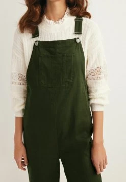 Next Damen TWILL - Latzhose - Khaki -Next Verkäufe 2022 10c9af7d57b247d2b006a9277ce36ee4