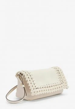 Next Damen WEAVE DETAIL - Umhängetasche - Cream -Next Verkäufe 2022 10cad72e4c264710ab64d0fe0cb472bd