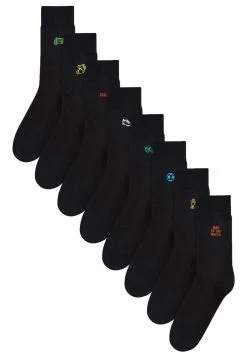 Next Herren FIVE PACK - Socken - Black Football