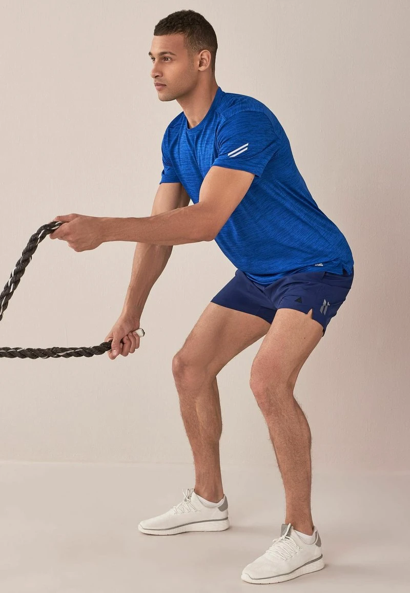 Next ACTIVE SPORTS - T-Shirt Print - Neon Blue | Herren 2 Next ACTIVE SPORTS - T-Shirt Print - Neon Blue | Herren – Bild 2