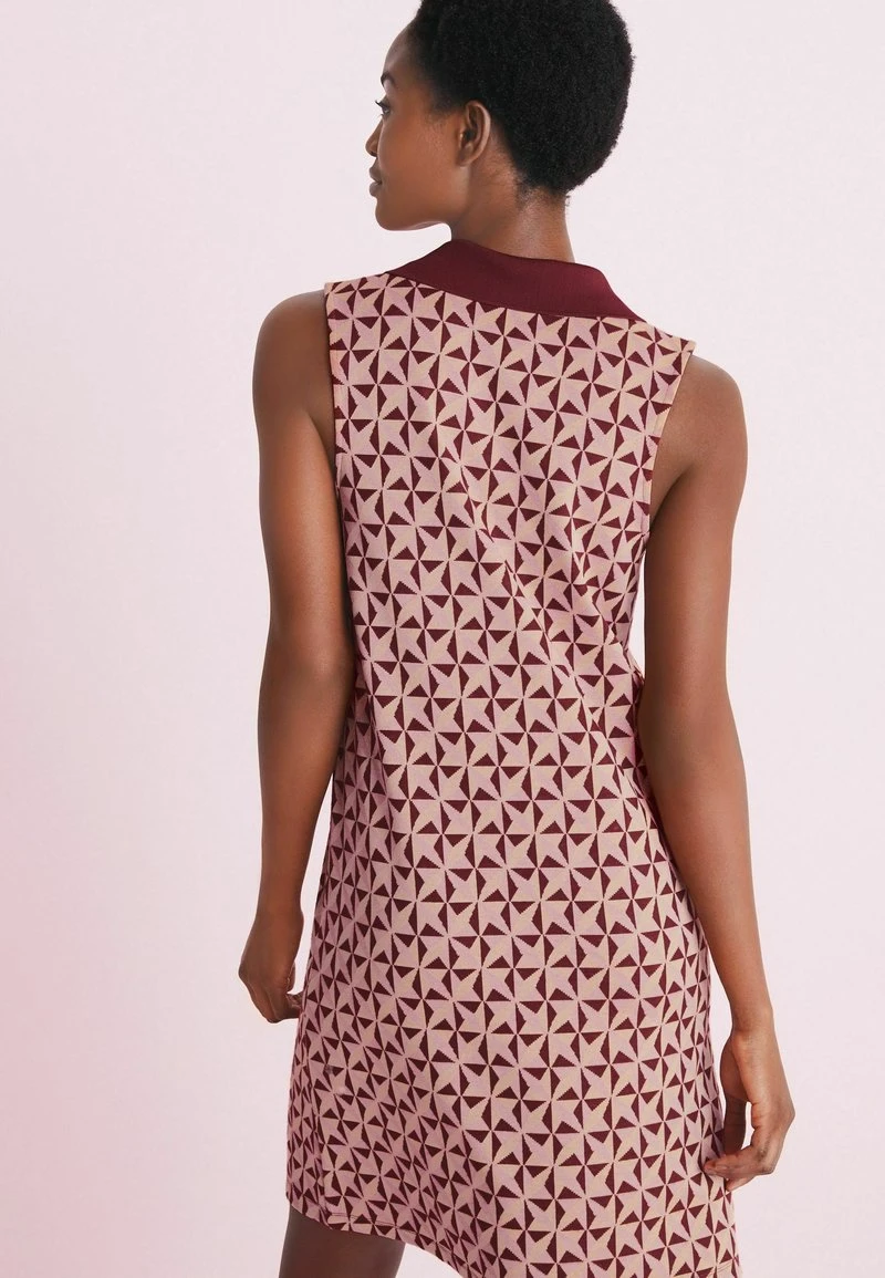 Next Damen SLEEVELESS COLLAR - Jerseykleid - Pink 3 Next Damen SLEEVELESS COLLAR - Jerseykleid - Pink – Bild 3