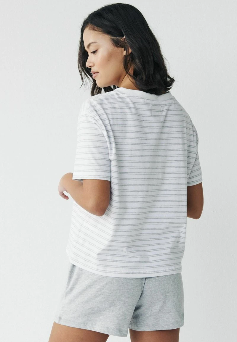 Next Damen Nachtwäsche Set - Grey Zebra 2 Next Damen Nachtwäsche Set - Grey Zebra – Bild 2