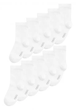 Next Kinder 10 PACK COTTON RICH SOCKS - Socken - White