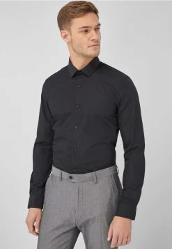 Next Herren Businesshemd - Black