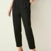 Next Damen IM TAPERED FIT - Chino - Black
