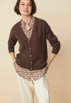 Next Damen Strickjacke - Brown