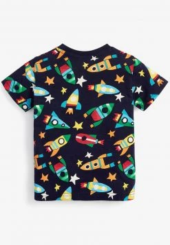 Next Kinder 3 PACK - T-Shirt Print - Red / Blue -Next Verkäufe 2022 123f91807131448d898a81965c041161