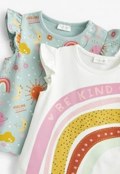 Next Kinder 2 PACK SET - Shorts - Pink And Green Rainbow -Next Verkäufe 2022 125d04a7484a46d297fadcdc6f58e8bf