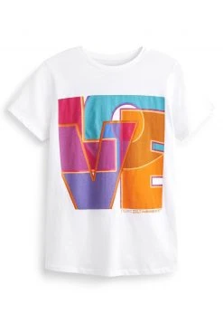 Next Damen ALEX ECHO FOR PARKINSON'S UK - T-Shirt Print - White