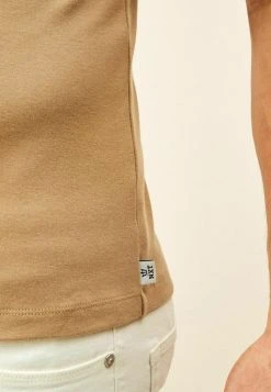 Next Herren SLOGAN SHORT SLEEVE - T-Shirt Print - Tan -Next Verkäufe 2022 1287b01a7aec4b0bac37decd233879bd