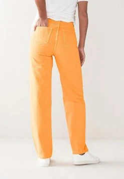 Next Damen Jeans Straight Leg - Orange -Next Verkäufe 2022 13536a27eb0f4374aee0afaf12064a87