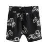 Next Kinder ALL OVER PRINTED - Shorts - Monochrome Digger