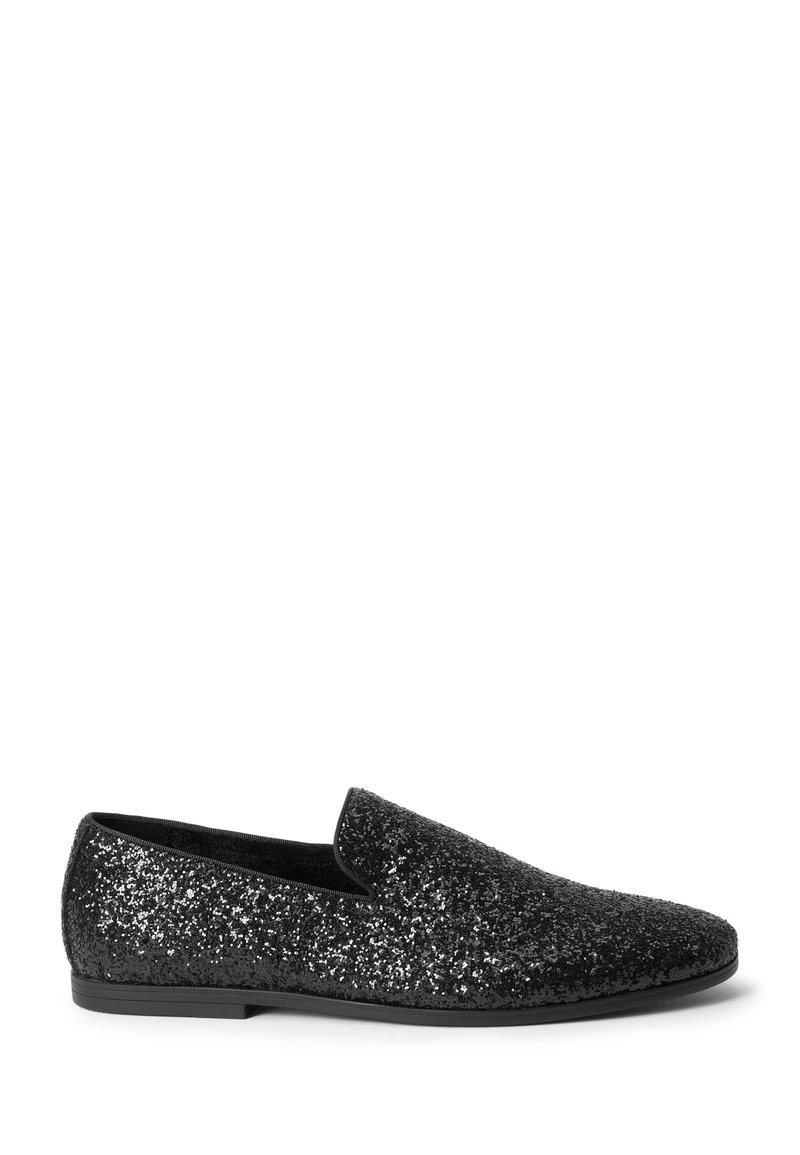 Next Herren GLITTER - Slipper - Black 4 Next Herren GLITTER - Slipper - Black – Bild 4