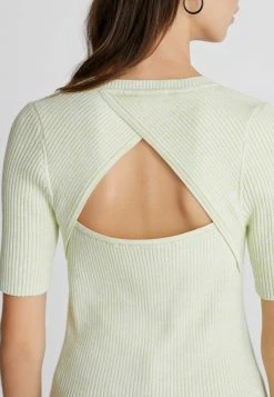 Next Damen CUT OUT - T-Shirt Print - Lime Green -Next Verkäufe 2022 149f17c7b5124c7f94e0008988efdf73