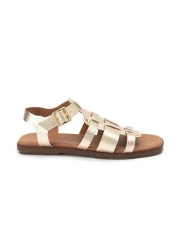 Next Riemensandalette - Gold | Damen