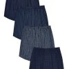 Next Herren FOUR PACK - Boxershorts - Dark Blue