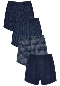Next Herren FOUR PACK - Boxershorts - Dark Blue