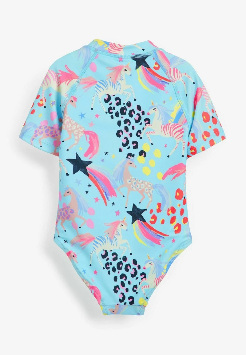 Next SHORT SLEEVED - Badeanzug - Aqua Blue | Kinder 2 Next SHORT SLEEVED - Badeanzug - Aqua Blue | Kinder – Bild 2