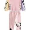 Next Nachtwäsche Set - Pink Colourblock Minnie Mouse | Kinder