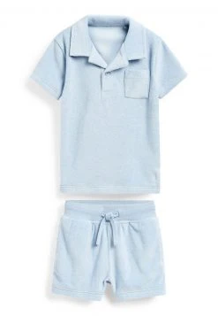 Next Kinder SET - Shorts - Pale Blue