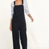 Next Damen TWILL - Latzhose - Black