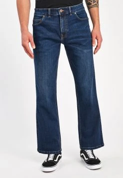 Next Herren WITH STRETCH - Jeans Bootcut - Blue Denim