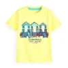 Next Kinder SHORT SLEEVE GRAPHIC - T-Shirt Print - Yellow Beach Huts