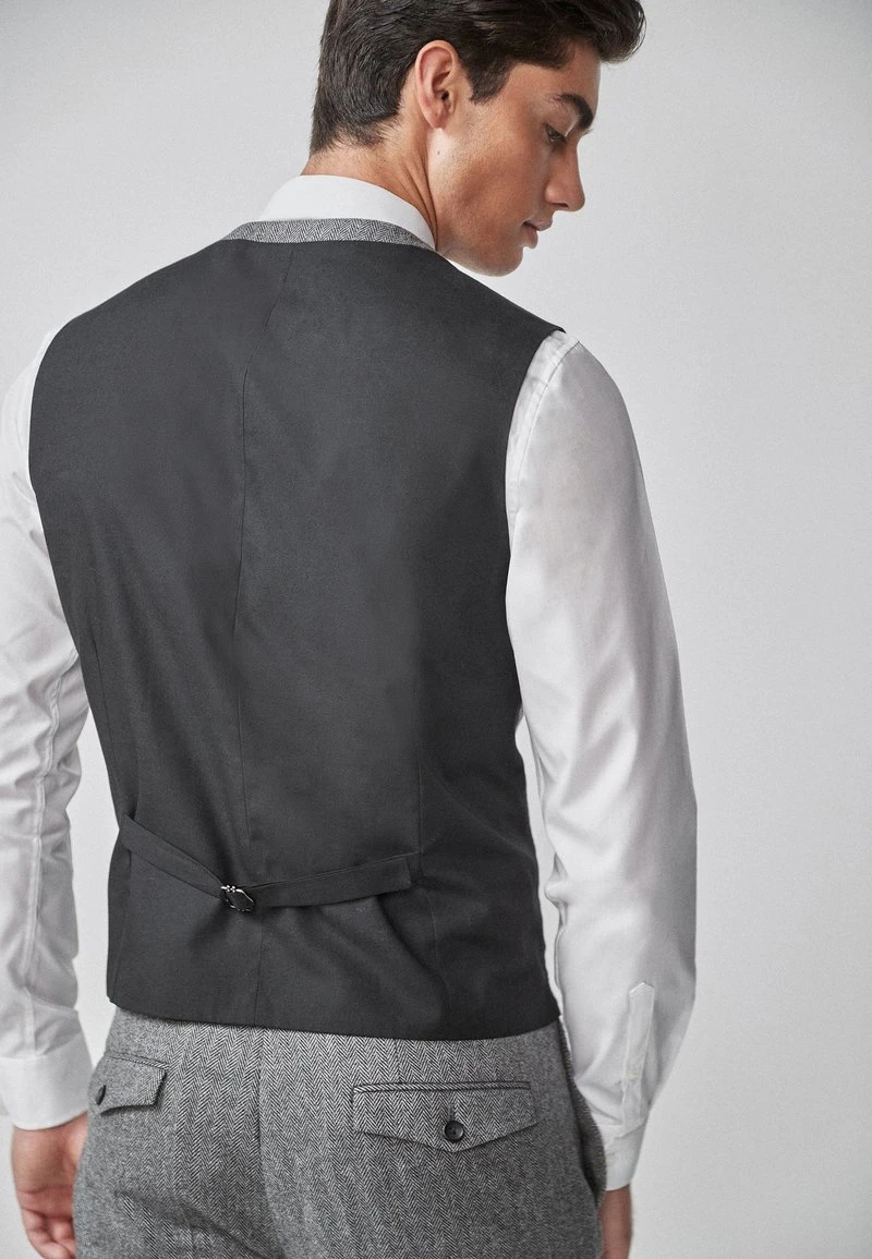 Next Herren Anzugweste - Grey 2 Next Herren Anzugweste - Grey – Bild 2