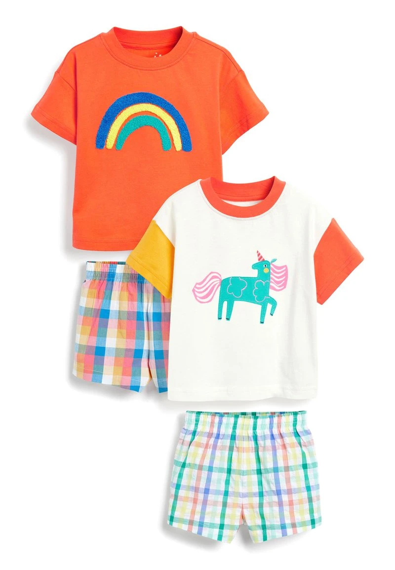 Next Kinder 2 PACK - Nachtwäsche Set - Multi Unicorn Rainbow 1 Next Kinder 2 PACK - Nachtwäsche Set - Multi Unicorn Rainbow