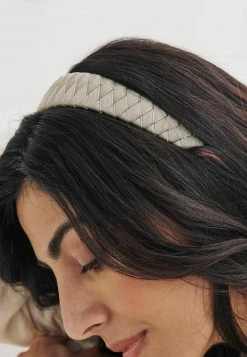 Next Damen PLAITED STRUCTURED - Haar-Styling-Accessoires - Mink Brown