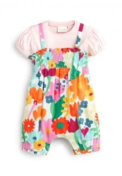 Next Kinder 2 PIECE SET - T-Shirt Print - Pink