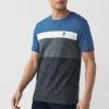 Next Herren REGULAR FIT - T-Shirt Print - Blue