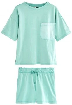 Next Damen SET - Nachtwäsche Set - Green