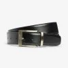 Next Herren TAN/BLACK SIGNATURE ITALIAN LEATHER REVERSIBLE BELT - Gürtel - Black