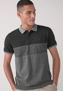 Next Herren SOFT TOUCH BLOCK - Poloshirt - Black