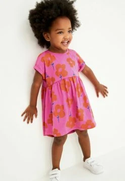 Next Kinder Jerseykleid - Pink
