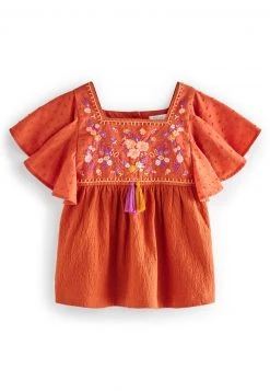 Next TASSEL - Bluse - Burnt Orange | Kinder