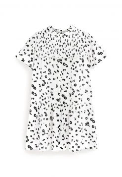 Next Kinder SLEEVE - Freizeitkleid - White Black Print -Next Verkäufe 2022 1838fed8889e47b2a1ee7978bea0b474