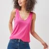 Next Damen Top - Neon Pink