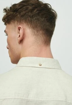 Next Herren SHORT SLEEVE - Hemd - Neutral Cream -Next Verkäufe 2022 191504a254784462b9e11ba767363b8c
