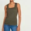 Next Damen Top - Khaki