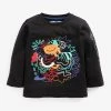 Next Kinder BRIGHT LONG SLEEVE - Langarmshirt - Black