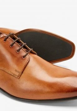 Next Herren TAN DERBY SHOES - Business-Schnürer - Mottled Brown -Next Verkäufe 2022 199655908e6d46dcaad455f424cafa32