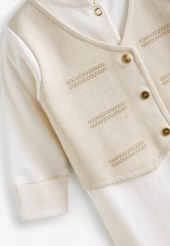 Next Kinder Strampler - White Waistcoat -Next Verkäufe 2022 19f8c99963574fdf936b9013b7bc0847
