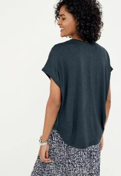 Next Damen T-Shirt Basic - Dark Blue -Next Verkäufe 2022 1a1e0c091afc463e8e6ae0032bb85600