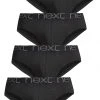 Next Herren 4 PACK - Slip - Black