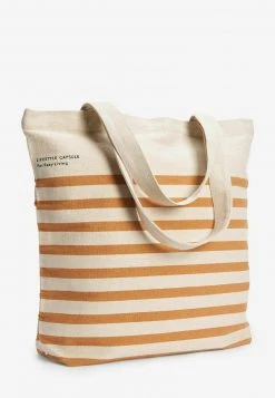 Next Damen STRIPE REUSABLE FOR LIFE - Shopping Bag - Neutral Tan Brown -Next Verkäufe 2022 1a84399380584ac0854a786bb3fda458