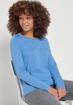 Next Damen LONG SLEEVE - Langarmshirt - Light Blue -Next Verkäufe 2022 1aeb4ac52ba042fa8bcabd6848453c26