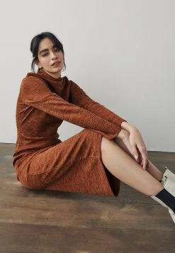 Next Damen Etuikleid - Apricot -Next Verkäufe 2022 1b00fef441dd4d3a95c896d2f532f99d