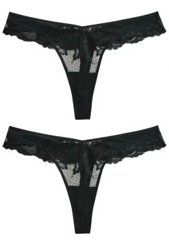Next Damen 2 PACK - String - Black
